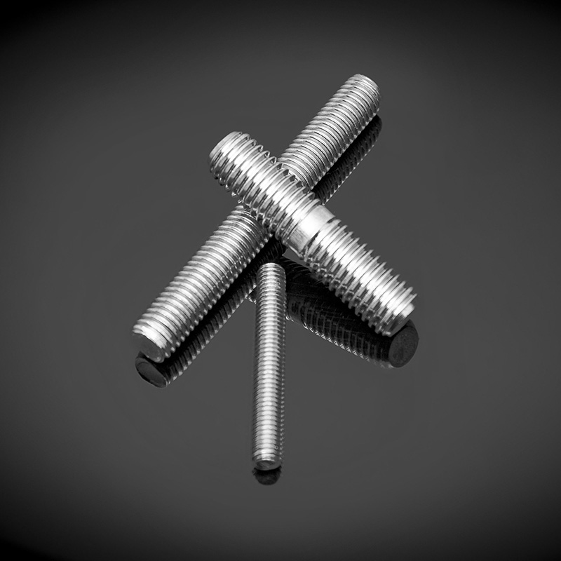 Dwustronny trzpień ze stali nierdzewnej DIN 835